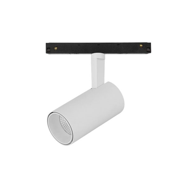 Spot LED magnétique blanc MAGNETO 20W, 3000K 1600Lm, 38º