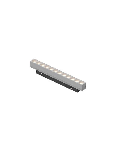 Módulo lineal con puntos LED COB 12W, para carril magnético MAGNETO, blanco 3000K 960Lm, 50º 250mm de largo
