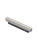 Module linéaire avec points LED COB 12W, pour rail magnétique MAGNETO, blanc 3000K 960Lm, 50º 250mm de long