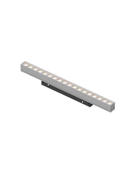 Módulo linear com pontos de LED COB de 18W, para trilho magnético MAGNETO, branco 3000K 1440Lm, 50º, 370mm de comprimento