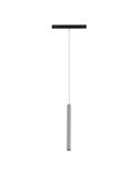 Foco colgante LED minimalista blanco 5W MAGNETO para carril magnético, 3000K 400Lm, 38º