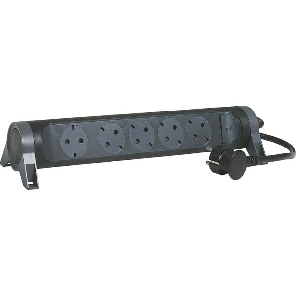 Base Múltiple Legrand 5 Tomas 2P+T...