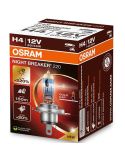 Bombilla H4 muy potente Night Breaker 220 + 220% 64193NB200 Caja Cartón