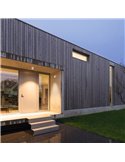 Foco orientable corten de 0 a 90º  SALER corten, exterior IP65 1LxGX56