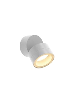 Foco de exterior orientable  SALER blanco, IP65 1LxGX54, para techo o pared 0-90º