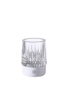 Luz LED ambiente exterior para mesa LAX, 1W 3000K, blanco mate con bateria usb