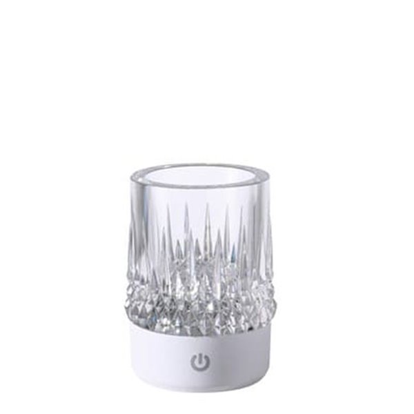 Luz LED ambiente exterior para mesa LAX, 1W 3000K, blanco mate con bateria usb