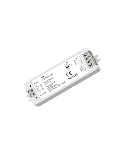 Controlador tensión constante V1, 12-36V Pulsador & R TIRAS LED STRIPS