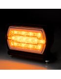 Faro Delantero LED con montaje e intermitente lateral y con Luz de Posición Neon e Intermitente A 1 CleoFront 12V 24V