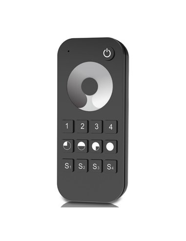 Controle remoto para 4 zonas, 4 cenas, FITAS DE LED