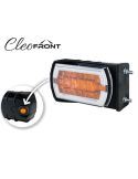 Farol de LED com fixação e indicador lateral e com Luz de Posição Neon e Pisca-pisca A 1 CleoFront 12V 24V