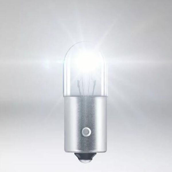 Lámpara Auxiliar OSRAM ORIGINAL T4W 12V 4W BA9s – Recambio Economico para Motos o Coches 2 Unds.