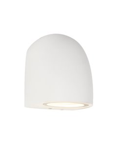 Aplique de exterior semicircular multiposición blanco BALDY, GU10 IP65