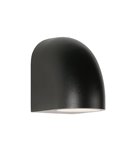 Aplique exterior curvo luz arriba o abajo negro BALDY, GU10 IP66