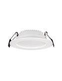 Downlight empotrable LED CCT 12W NASAO blanco, Ø 115mm con corte de 105mm