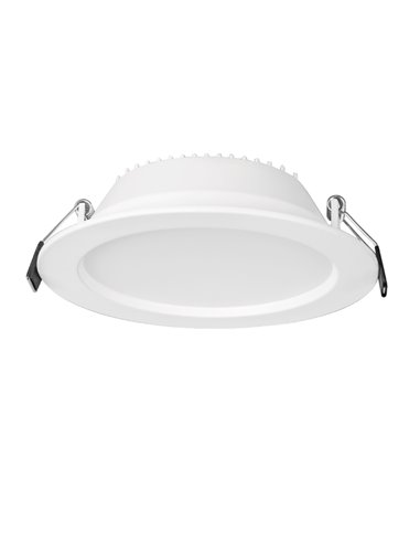 Downlight LED empotrable CCT 15W NASAO blanco, Ø 135mm con corte de 125mm