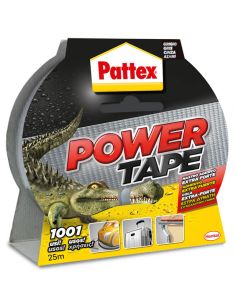 PATTEX Power Tape Cinta Americana Gris 48mm x 25m Extra Fuerte | 1001 Uso