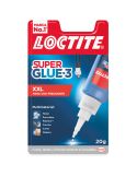 LOCTITE SG3 XXL Pegamento Líquido Transparente 11g | Triple Resistencia y Secado Rápido