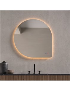 Espelho retroiluminado LED triplo toque GUADALUPE CCT 3000K-4500K-6000K e antiembaçante IP44 2