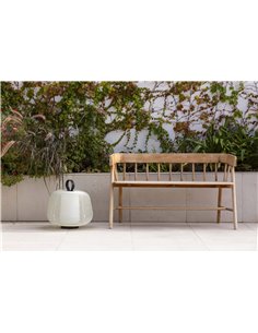 Lámpara de exterior portátil NARA beige IP65 para terrazas, con cable, E27 (no incl.) 2