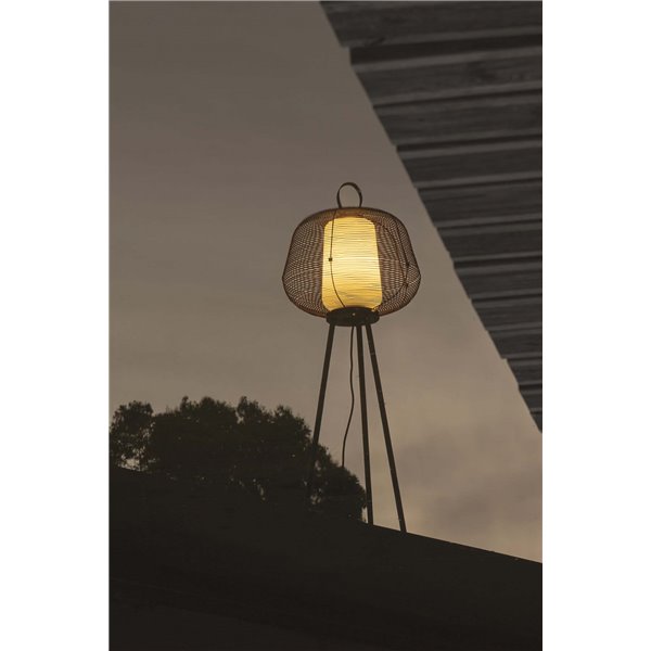 Lampadaire NARA, couleur rouille, IP65, extérieur, E27 (non incl.)