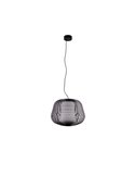 Lámpara suspendida NARA negra IP65 exterior E27 (no incl.)