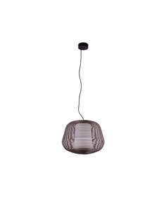 Lampe à suspension rustique NARA rouille IP65 E27 (non incl.)