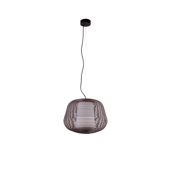 Lampe à suspension rustique NARA rouille IP65 E27 (non incl.)
