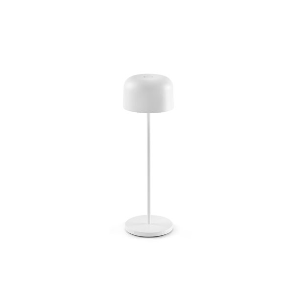 Lámpara exterior blanca MAVIS portátil, 36cm alto LED, 3W 2700K