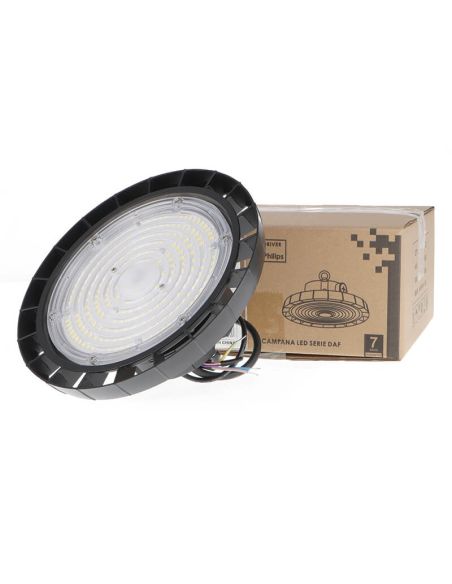 Projecteur LED industriel Campana UFO 120 W 5 000 K 0-10 V réglable sans scintillement 15 600 lm