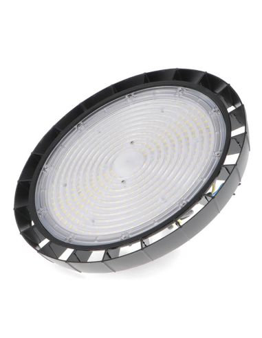 Campana LED Industrial UFO 200W Regulável 0-10V 5000K Sem Cintilação 26.000Lm