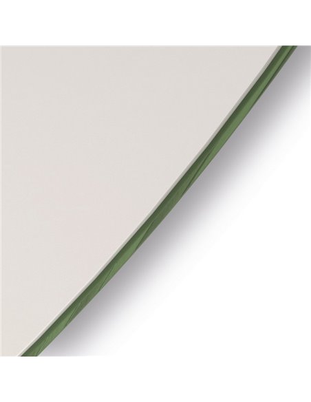 Miroir sans cadre TOMAR, 8 positions d'installation, 80 x 80 cm