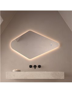 Miroir rétroéclairé LED Triple Touch MUDEJAR avec plusieurs positions, CCT 3000K-4500K-6000K et antibuée IP44 2