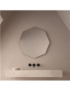 Miroir de salle de bain polygonal non éclairé DALMACIA