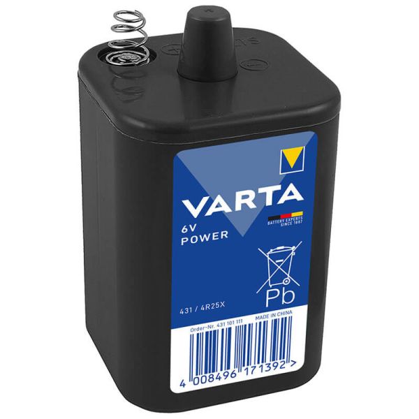 Batería Varta 431-4R25X 6V 67x67x115mm | Oferta Control de Plagas