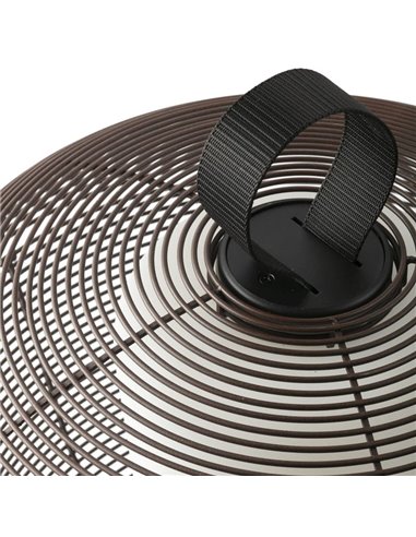 Lampe de jardin portable NARA rouille, E27 (non incluse), IP65 style décoratif