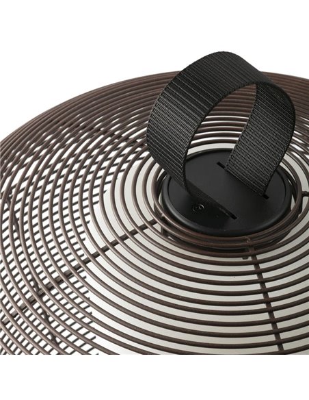 Lampe de jardin portable NARA rouille, E27 (non incluse), IP65 style décoratif