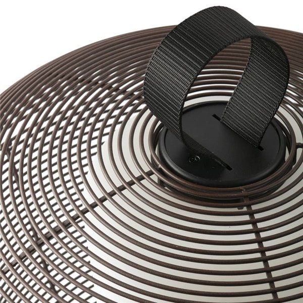 Lampe de jardin portable NARA rouille, E27 (non incluse), IP65 style décoratif