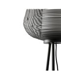 Lámpara exterior de pie negra NARA IP65 E27 (no incl.)