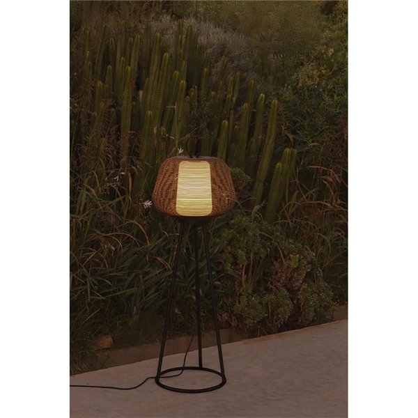 Luminária de chão NARA, cor ferrugem, IP65, para exterior, E27 (não incl.)