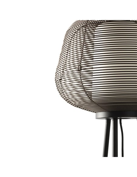 Lampadaire NARA, couleur rouille, IP65, extérieur, E27 (non incl.)