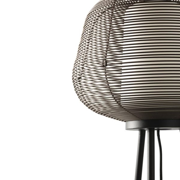 Lámpara de pie NARA color óxido IP65 exterior E27 (no incl.)