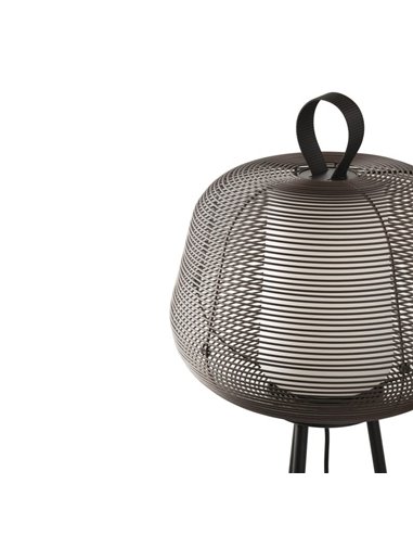 Lampadaire NARA, couleur rouille, IP65, extérieur, E27 (non incl.)