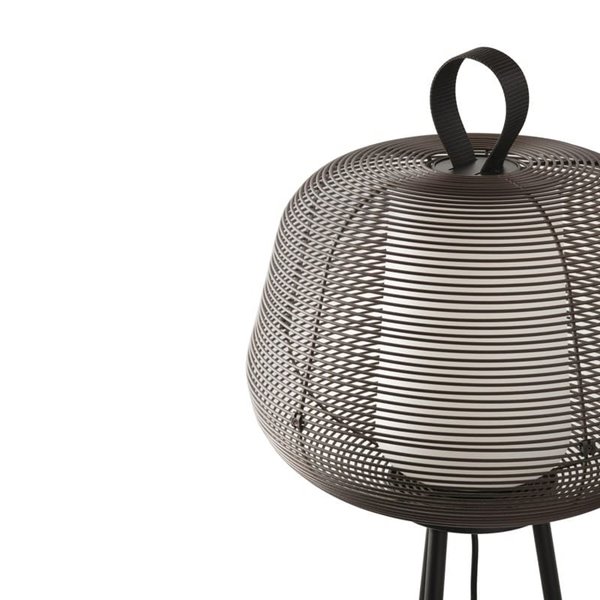 Lampadaire NARA, couleur rouille, IP65, extérieur, E27 (non incl.)