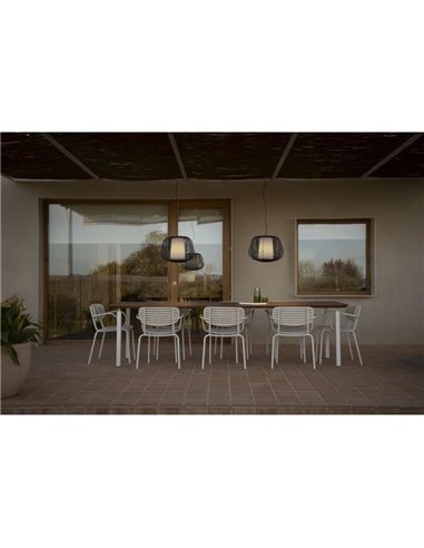 Lámpara colgante exterior NARA beige IP65 E27 (no incl.)