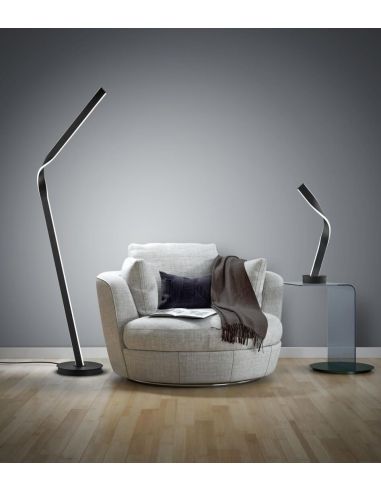 Lampadaire design LED Cicenza dimmable avec interrupteur
