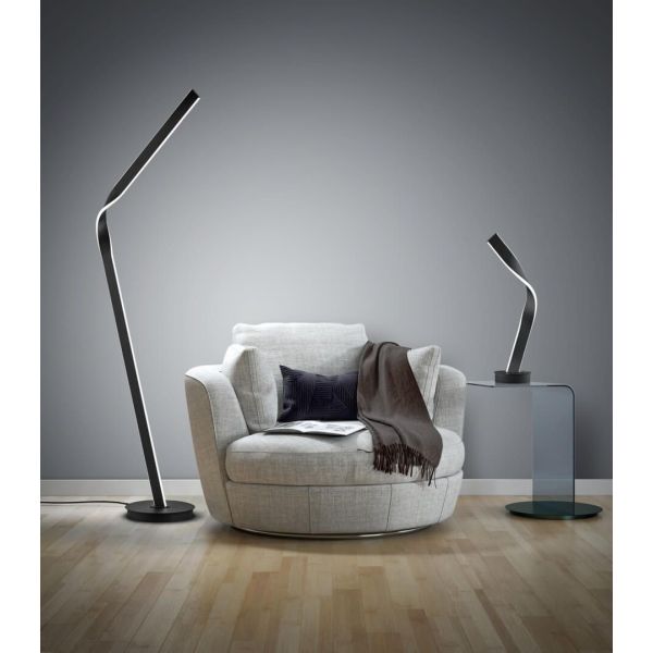 Lámpara de pie de diseño Cicenza LED regulable con interruptor