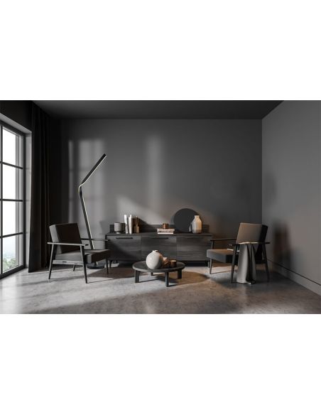 Lampadaire design LED Ambiente Cicenza dimmable avec interrupteur