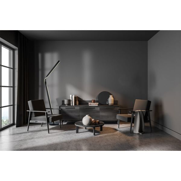 Lampadaire design LED Ambiente Cicenza dimmable avec interrupteur