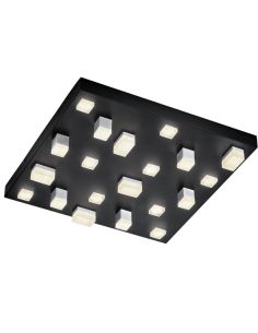 Plafón de Techo LED de diseño CIVETO 20 Luces 20 x 3W Dim To Warm 2000K-4000K Negro